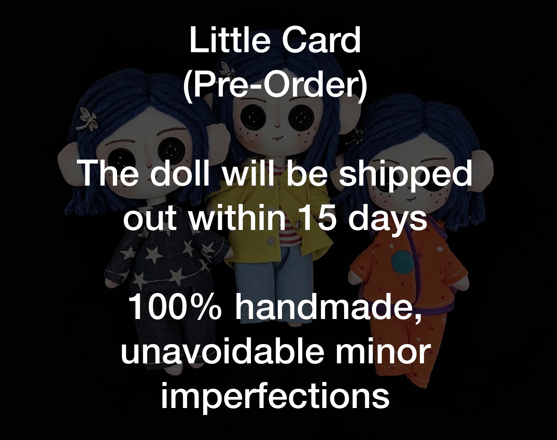 Inspired Little Card Doll | 3-5 Weeks Delivery