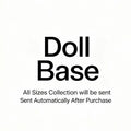 15/20/30/45/60/120cm doll base patterns