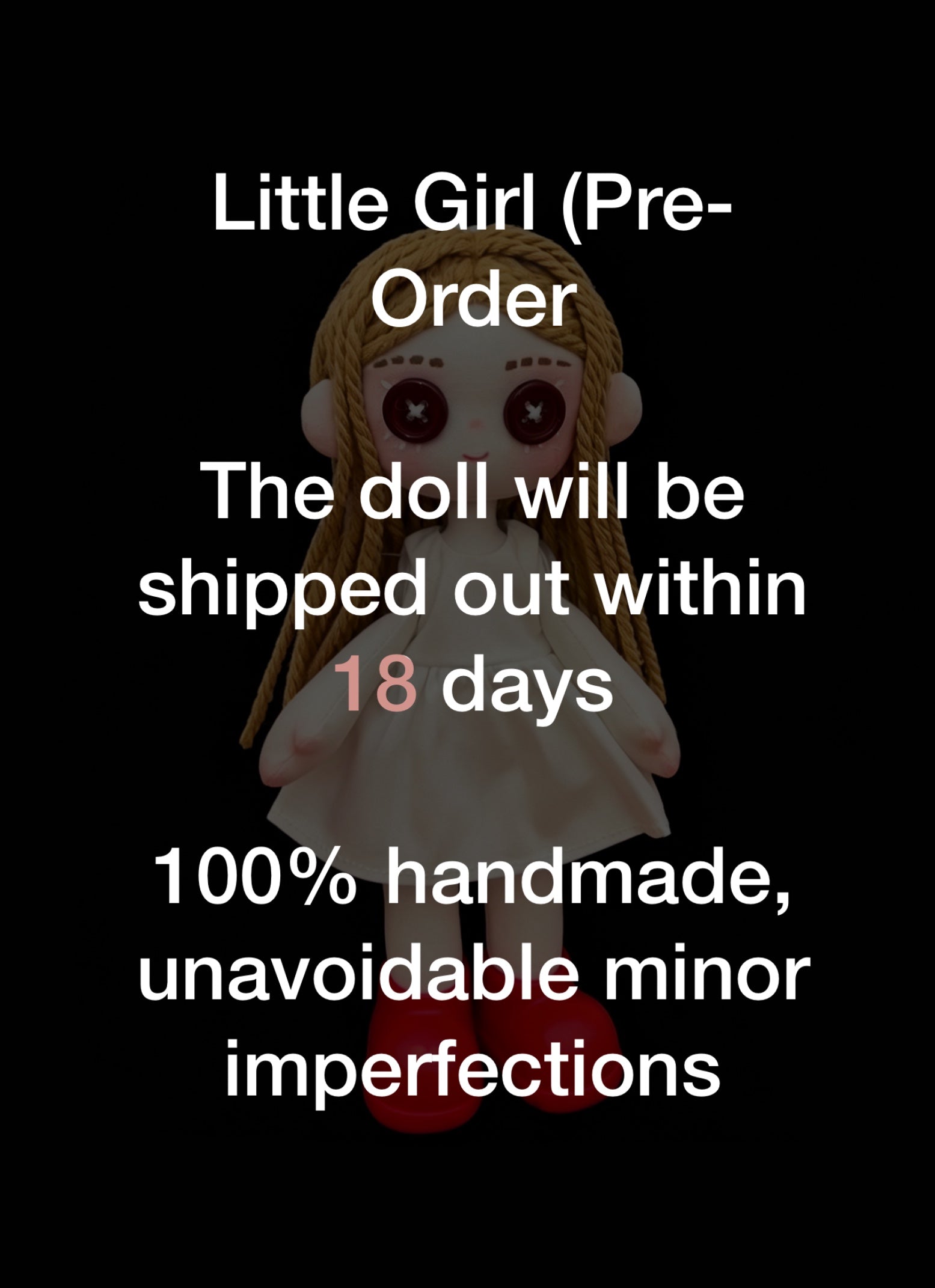 Inspired Little Girl | 3-5 Weeks Delivery