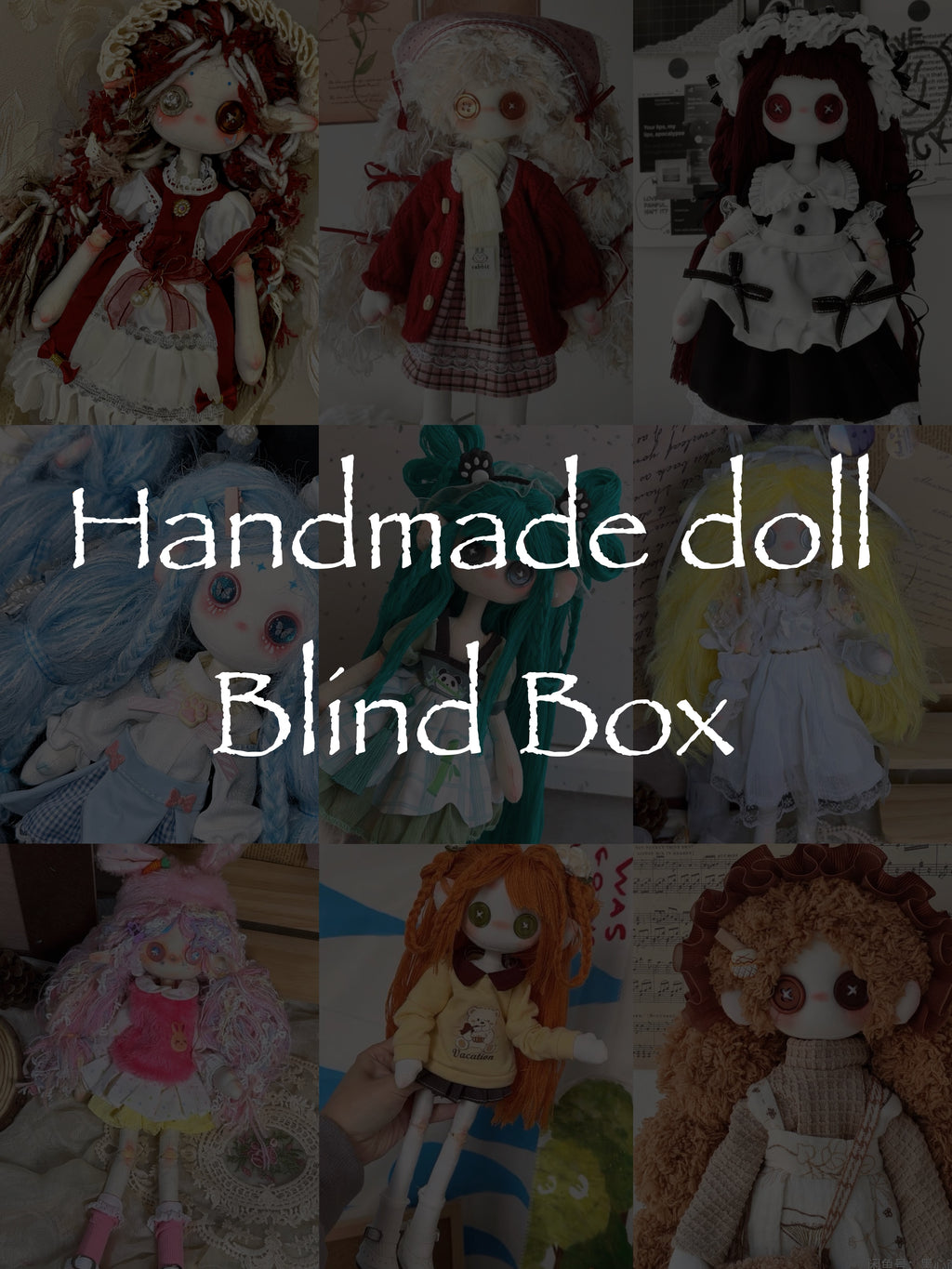 Handmade Dolls Blind Box | 2-3 Weeks Delivery