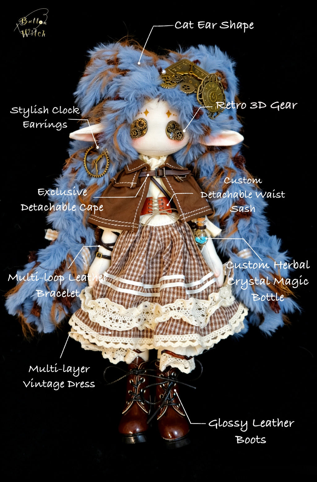 (Pre-order June 1) Time Wanderer｜Collector's Edition Art Doll-01
