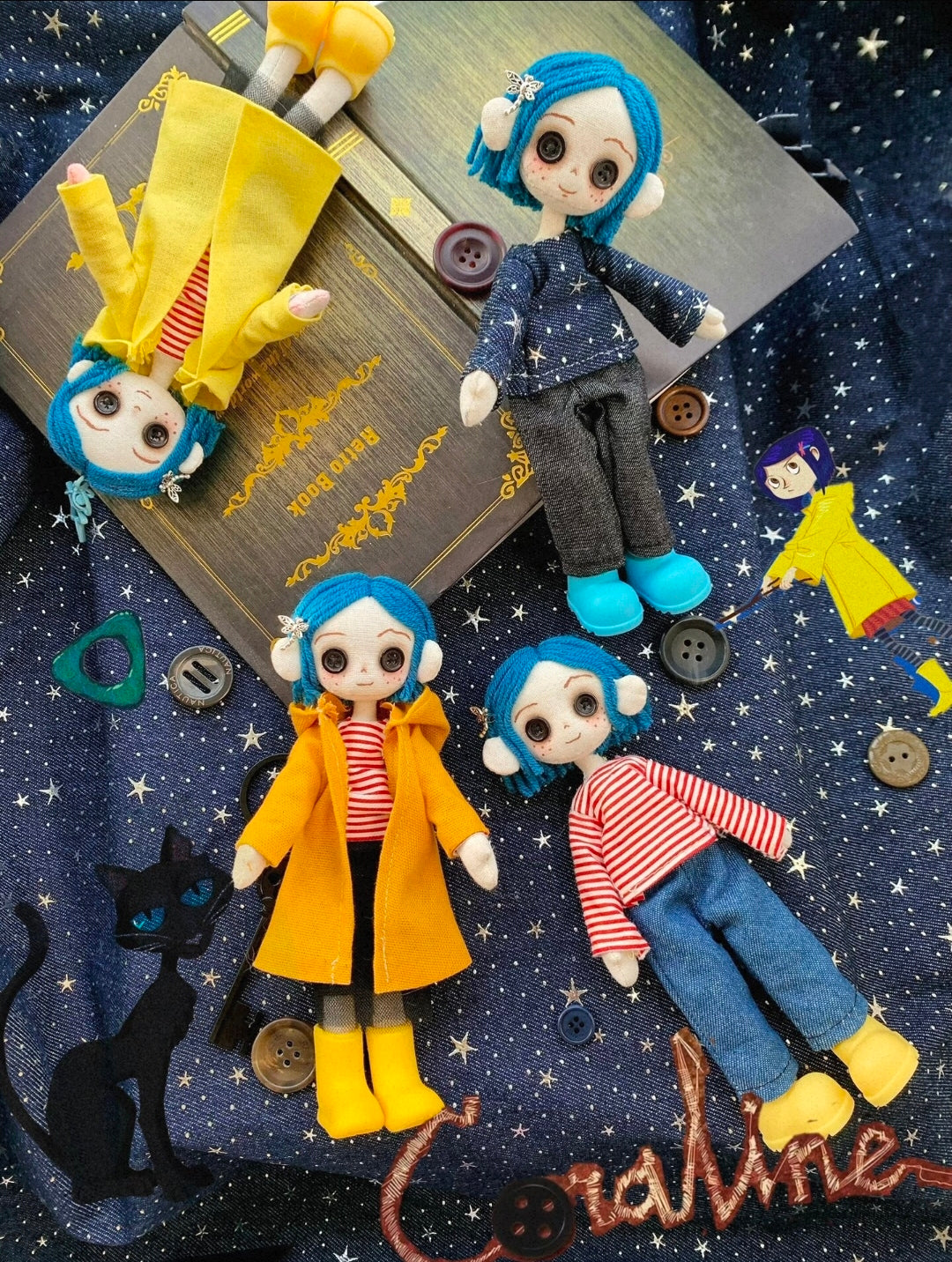 18/30cm Coraline Doll | 2-4 Weeks Delivery